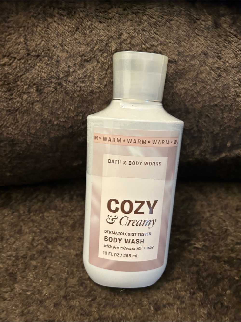 Bath & Body Works Cozy & Creamy Body Wash - Light Pink